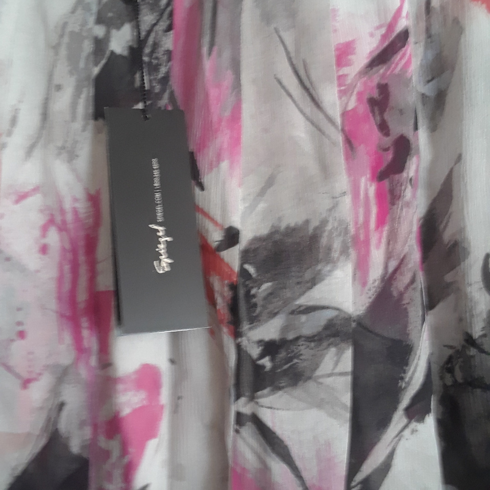 Spiegel 100% Silk Skirt Size 2 - Picture 4 of 5